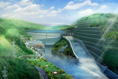 绿园老挝南塔河1号水电站项目